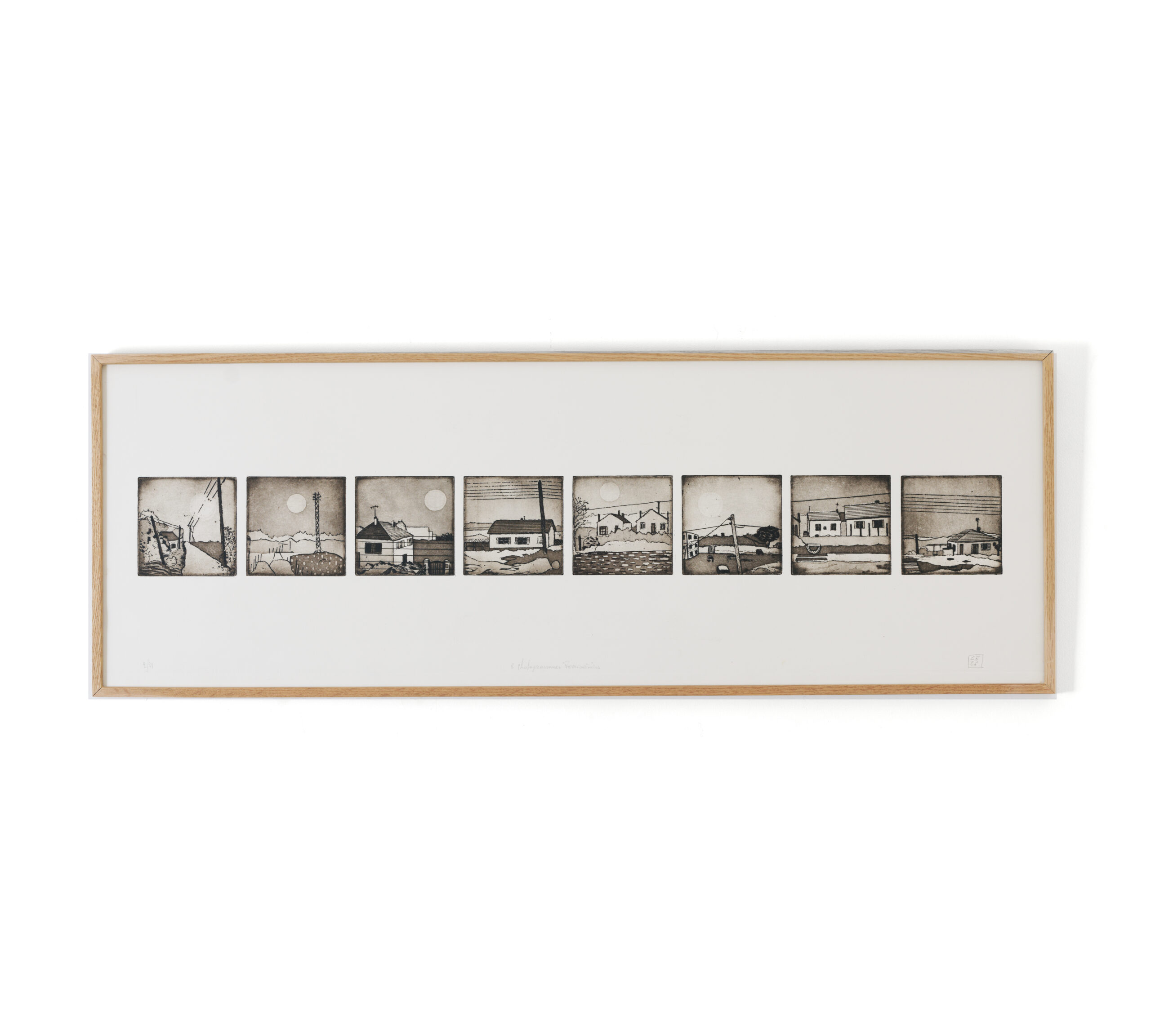 Christophe Ecobichon - 8 photogrammes ferroviaires, Christophe Ecobichon - Galerie d’art à Brest