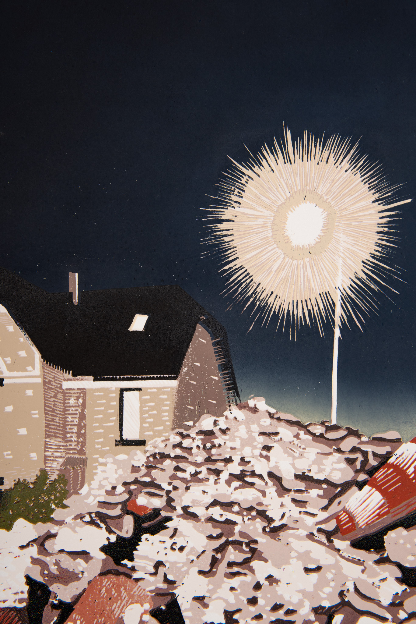 Christophe Ecobichon - Rue Claude Bernard, série Gravats - Galerie d’art à Brest