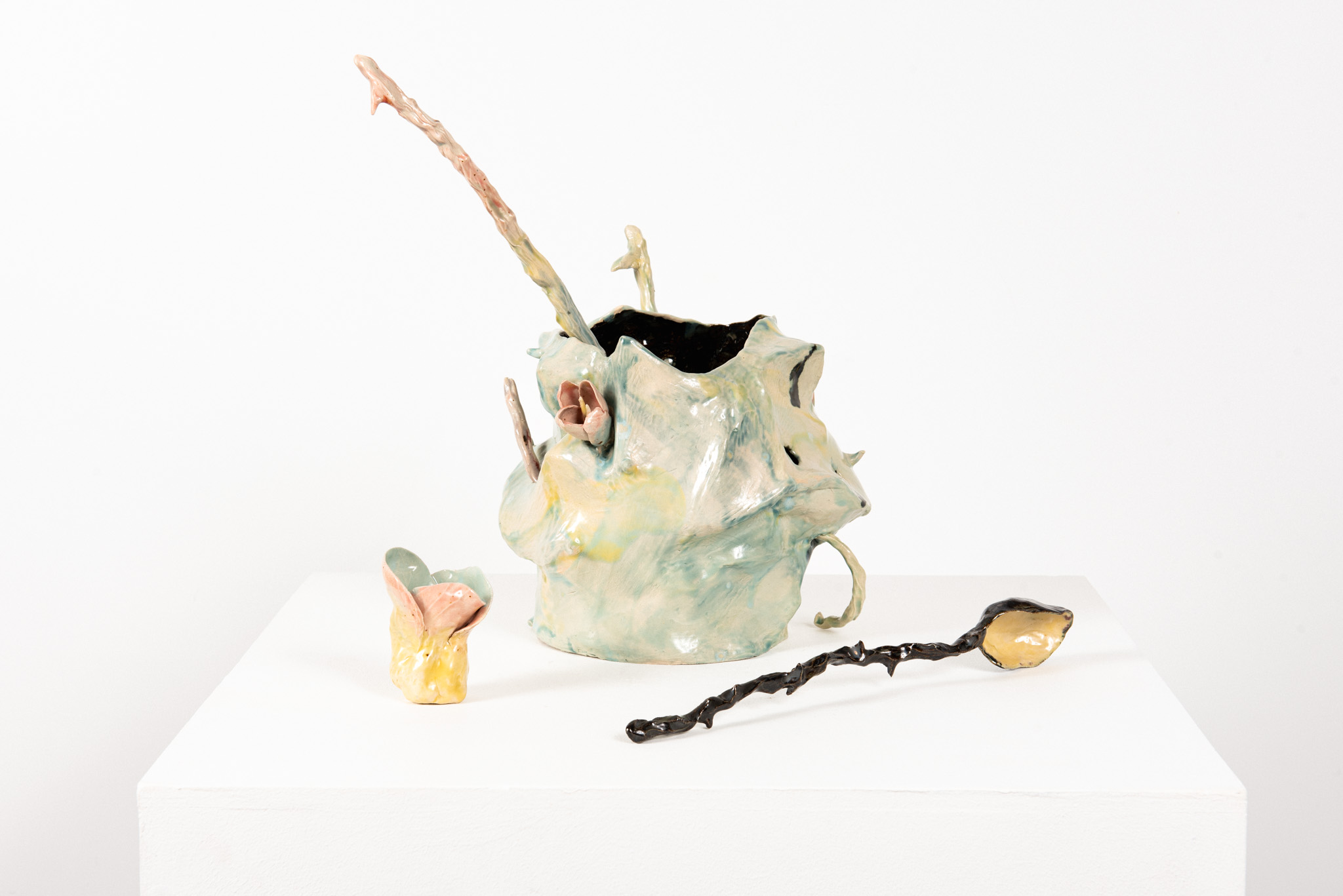 Elizabeth Saint-Jalmes - Tisanière, Projet Phulon. - Galerie d’art à Brest