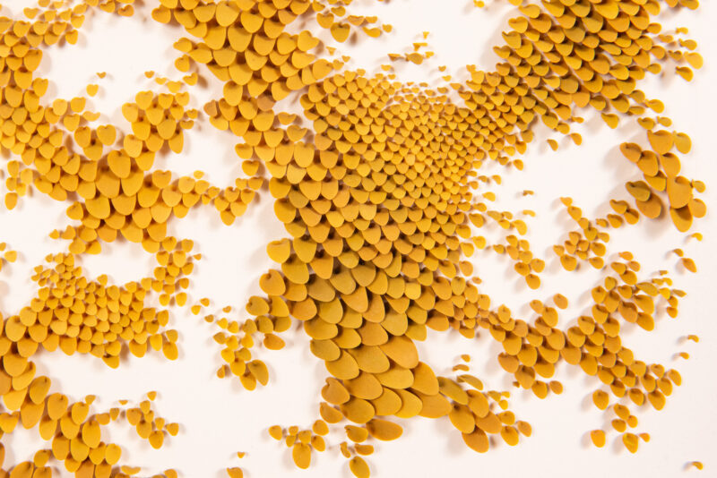 Mylinh Nguyen - Automne jaune - Galerie d’art à Brest
