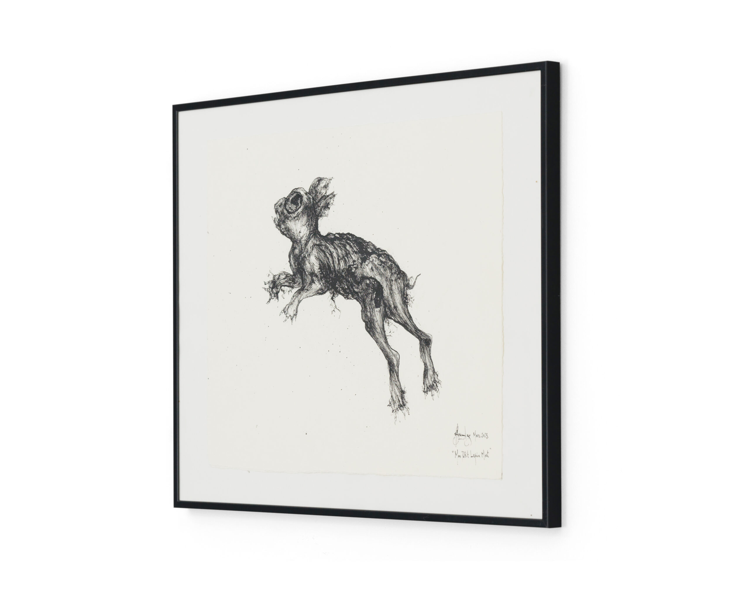 Sébastien Thomazo - Mon petit lapin mort, Sébastien Thomazo - Galerie d’art à Brest