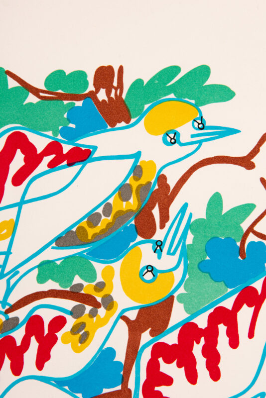 Charles Lapicque - Les oiseaux - Galerie d’art à Brest