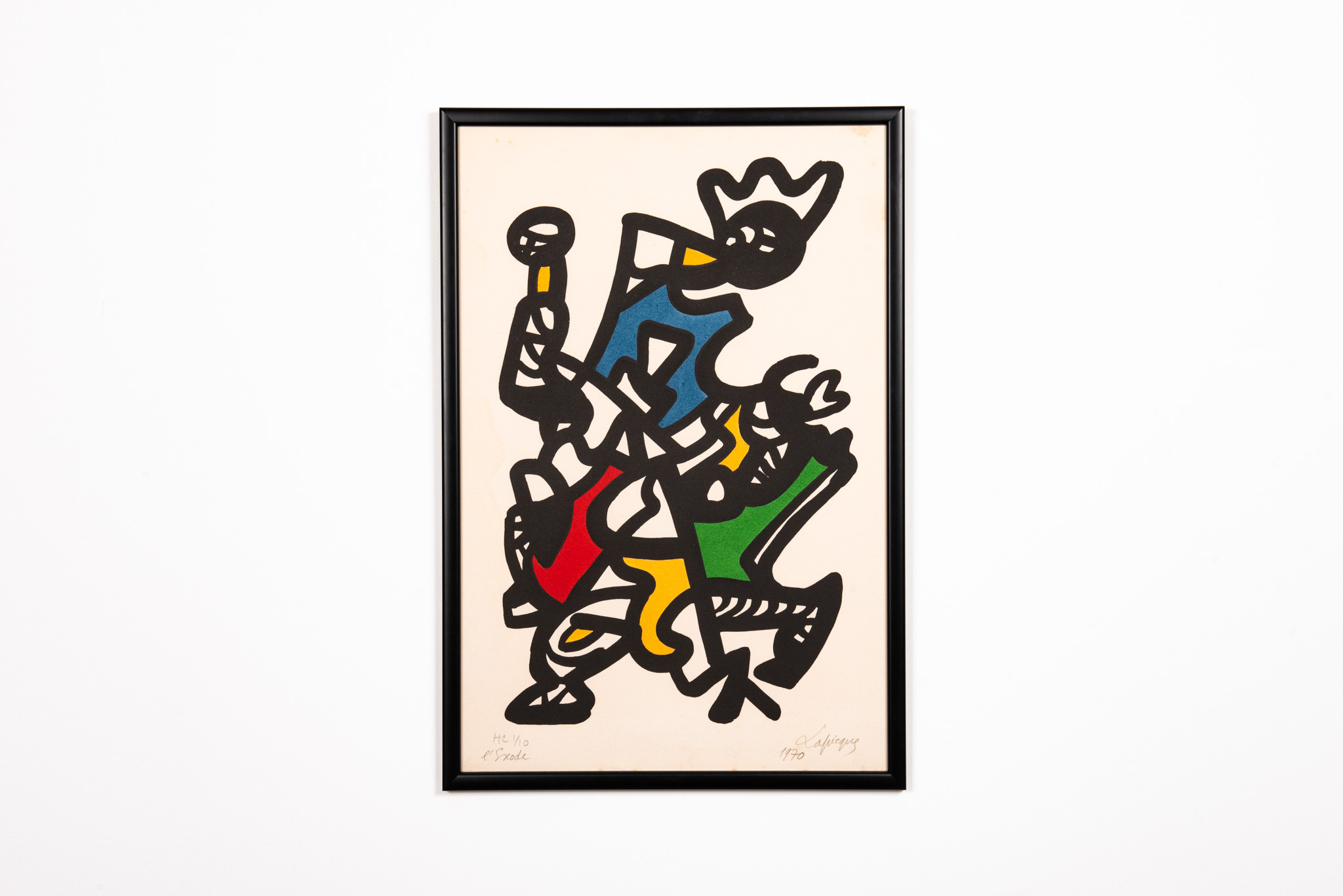 Charles Lapicque - L’exode - Galerie d’art à Brest