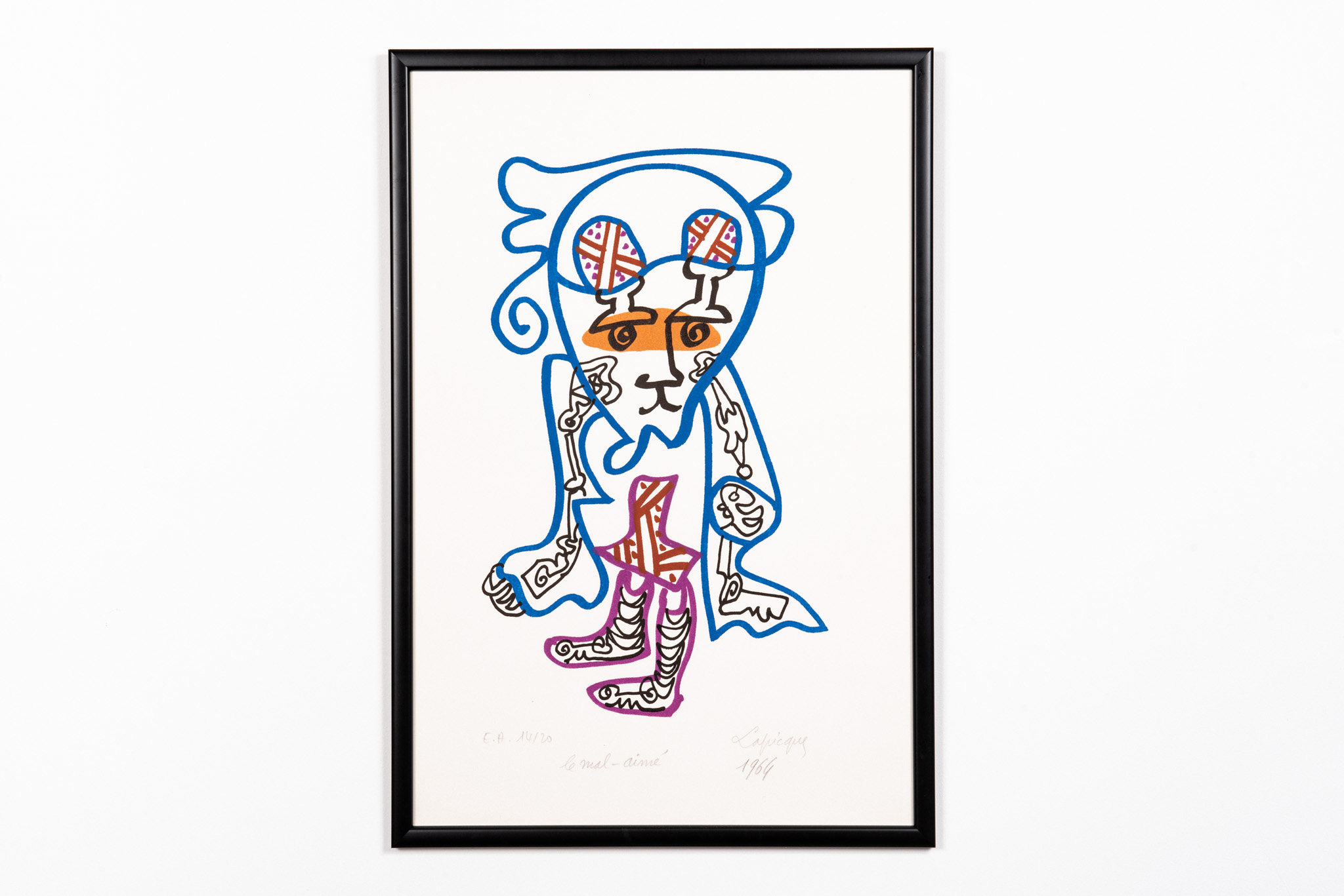 Charles Lapicque - Le mal-aimé - Galerie d’art à Brest