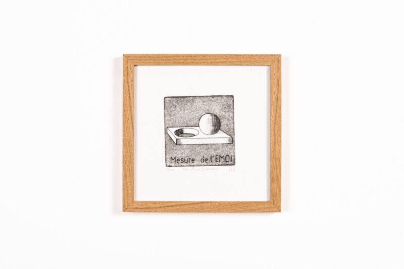 Christophe Ecobichon - Série Mesures dynamiques - Galerie d’art à Brest