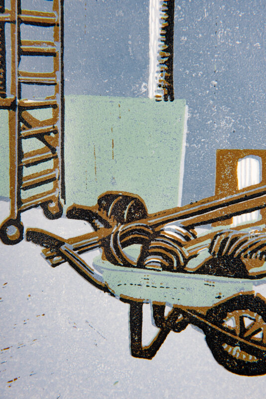 Christophe Ecobichon - Série Chantiers - Galerie d’art à Brest