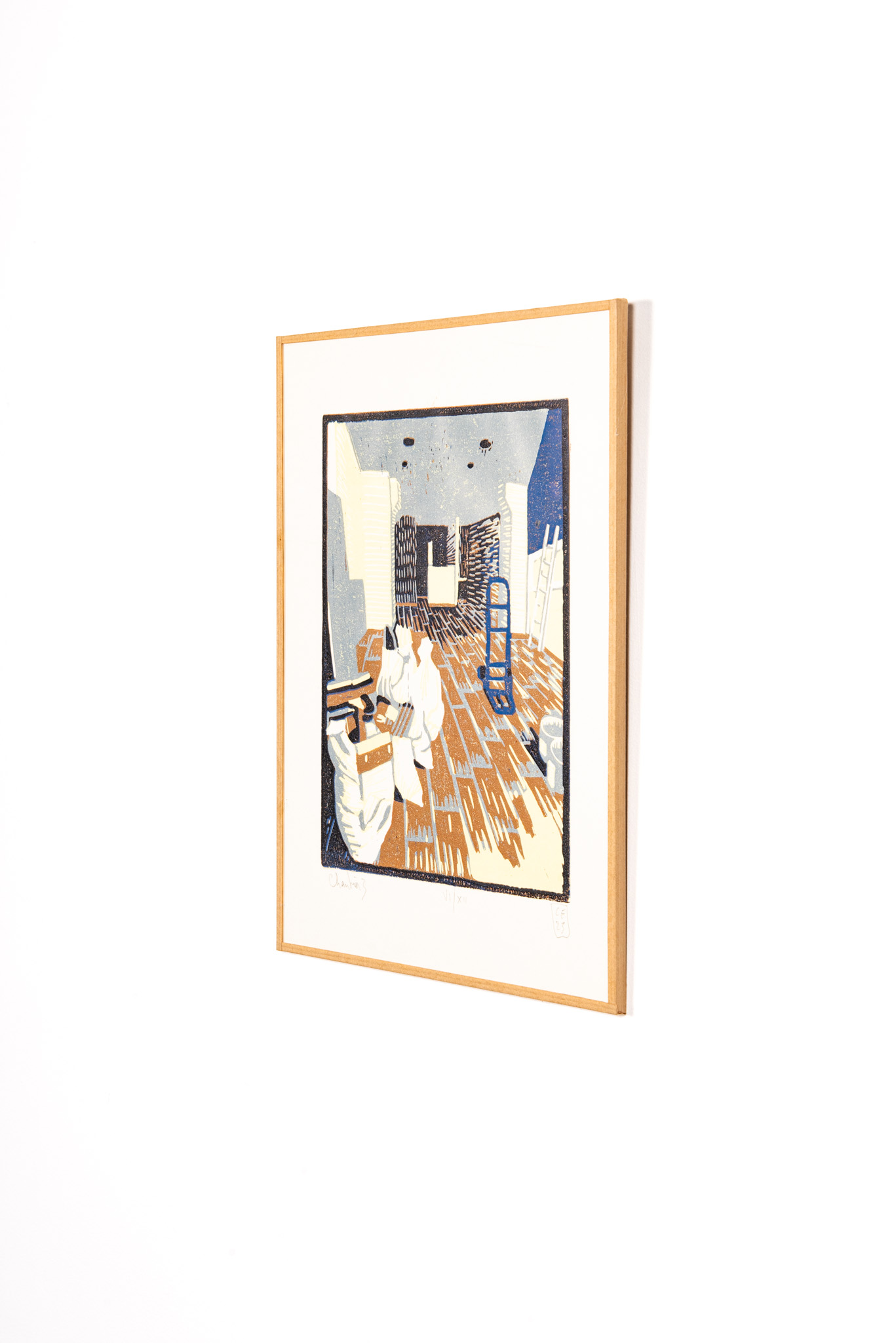 Christophe Ecobichon - Série Chantiers - Galerie d’art à Brest