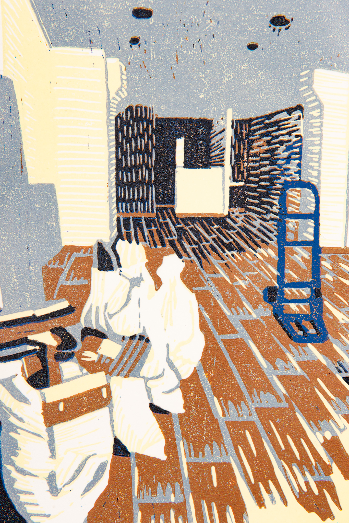 Christophe Ecobichon - Série Chantier - Galerie d’art à Brest